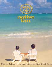 Native Tan Catalog - Sunscreen and Sun tanning lotions