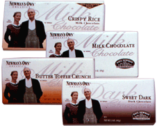 Newman's Own Organics Chocolate Fundraising