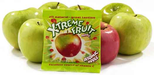 X-Treme Fruit Bites  Atomic Apple